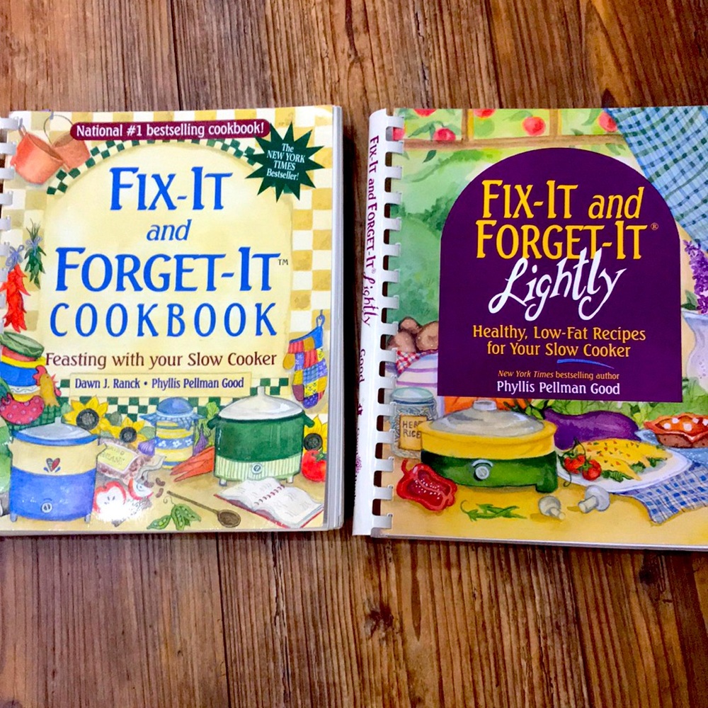 Fix and forget slow cooker  cook books author Phyllis Perlman Good